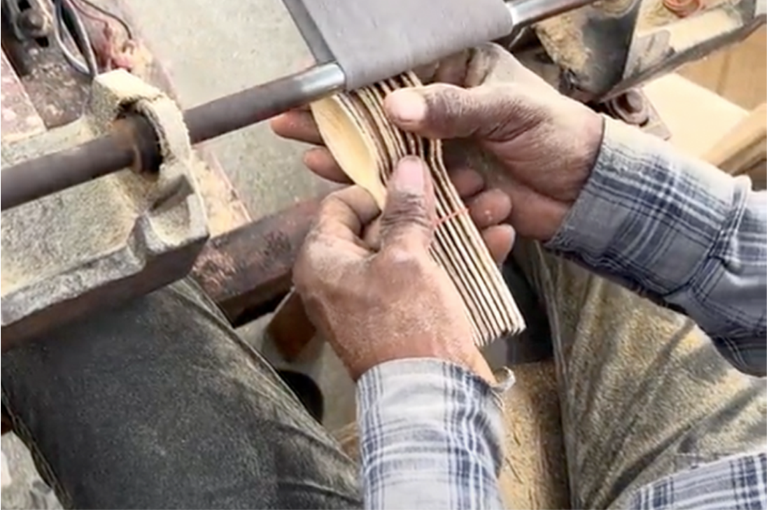 Carving Organic Spoons